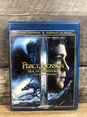 Percy Jackson: Sea of Monsters (3D Blu-Ray/Blu-Ray, DvD 3-Disc Set) - Image 1 of 4