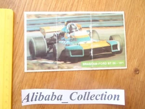 PUB VACHE QUI RIT VOITURES COURSE CIRCUITS  BULLETIN 17 BRABHAM FORD BT  34 1971 - Imagen 1 de 2