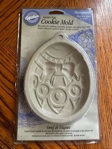 Wilton Easter Egg Cookie Mold 1997 Ovenproof VTG NOS Molding Chocolate - Picture 1 of 8