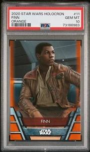 Star Wars Topps Holocron Finn #11 Orange 61/99 2020 RES-11 PSA 10 eBay 1/1 Pop 1 - Imagen 1 de 2