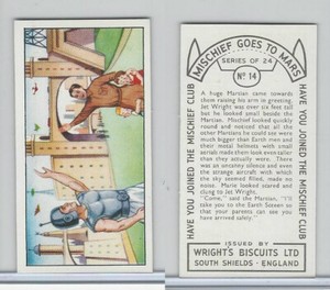 W0-0 Wright's Biscuits, Mischief Goes To Mars, 1954, #14