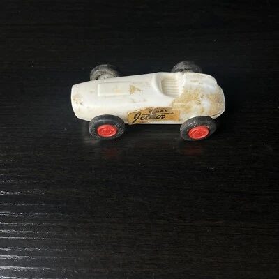 Vintage Indy type Eldon slot cars White Untested 1960’s - Image 1 of 4