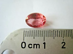 PINK TOURMALINE GEM 2 CARATS PAKISTAN GEMSTONE PAKISTANI NATURAL VS OVAL CUT NEW - Picture 1 of 4
