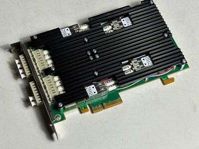 Riverbed Four-Port SX MM Fiber Gigabit Ethernet Card  NIC-1-001G-4SX-BP - Image 1 of 4