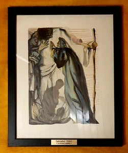 *DALI*DIVINE*COMEDIE*1959GRAVURE*ORIGINALE*PURGATOIRE*14*VINTAGE*CADEAUX*NOËL* - Picture 1 of 10