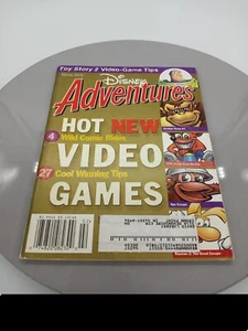 Winter 2000 Disney Adventures Hot New Video Games Donkey Kong Pokemon GUC - Imagen 1 de 2
