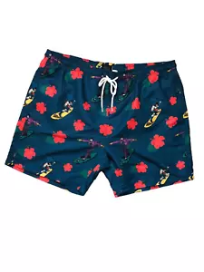 DC Comics Batman x Joker Surfing Swim Trunks Board Shorts Men’s Size XL - Picture 1 of 3