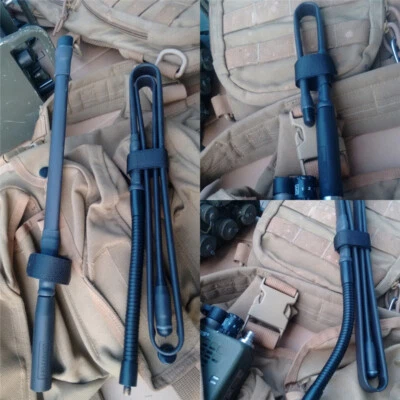 Antena táctica de hoja plegada VHF/UHF banda completa 30-512 MHz para radio TCA PRC-152A Foto 1 de 4