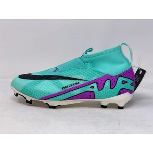 Nike Zoom Superfly 9 Pro Turquoise Soccer Cleats, Size 5Y / 6.5W DJ5606-300 - Picture 1 of 8