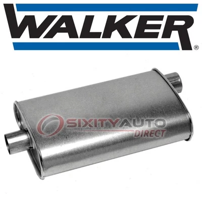 Walker SoundFX Exhaust Muffler for 1985-1987 Oldsmobile Calais 2.5L 3.0L L4 gq Foto 1 de 4