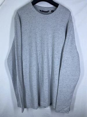Sudadera Travis Mathew Para Hombres XL Gris Tejido Gofre Crew Manga Larga Nube Fink EE. UU. Foto 1 de 4