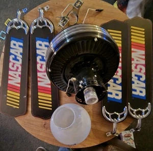 Vintage NASCAR 4 Flügel Deckenventilator mit NASCAR Globus - Bild 1 von 13