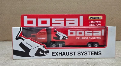 Matchbox Bosal Exhaust Muffler Red Toy Model Diecast Tractor Semi Truck - Image 1 of 4