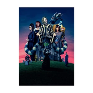 Beetlejuice (2024) Movie Poster | Official Art Print A3 A4 - Picture 1 of 4