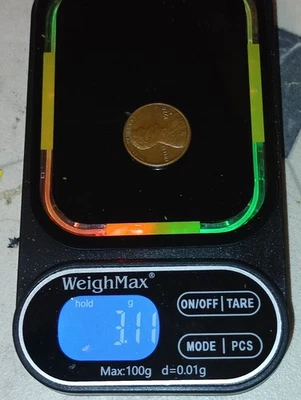  1978 Filled D coin error 3.11 g can be a nice, minor addition to a collection,  - Image 1 of 4