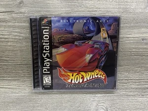 Hot Wheels Turbo Racing PlayStation 1 Ps1 - CIB w/ Reg Card! PRISTINE Condition! - Picture 1 of 5