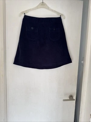 Stile Benetton Corduroy Mini Skirt Size UK 12 IT 42  Blue - Image 1 of 4