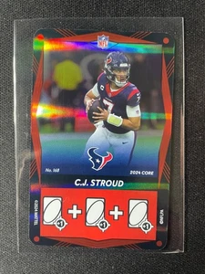 NFL Uno Elite C.J. 2024 Stroud Red FOIL #168 Texans !!! - Bild 1 von 1