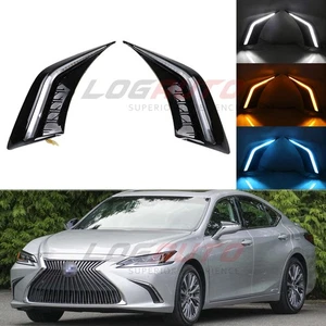 For Lexus ES350 ES300h 2019+ LED DRL Daytime Running Lamp Turn Signal Fog Lamp - Picture 1 of 12