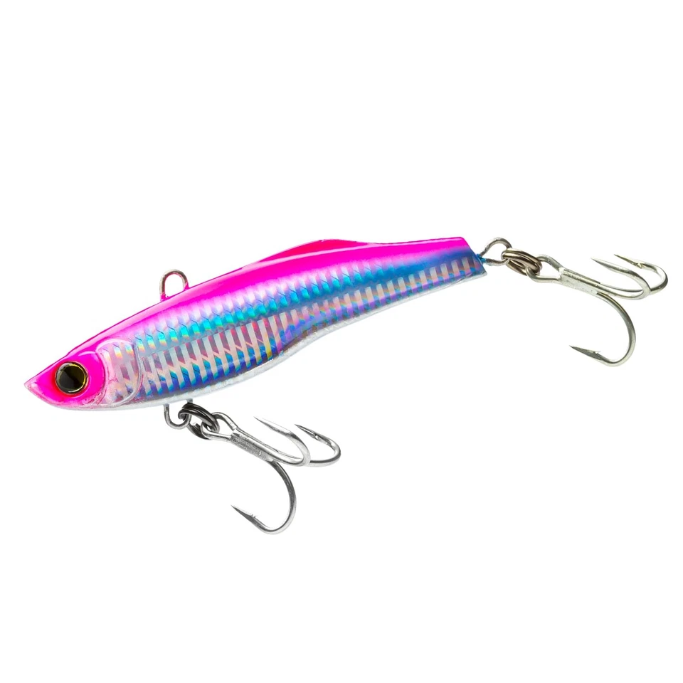 Yo-Zuri Big Game High Speed Vibe Sinking 5 1/4 Inch Lipless Crankbait Holographic Pink