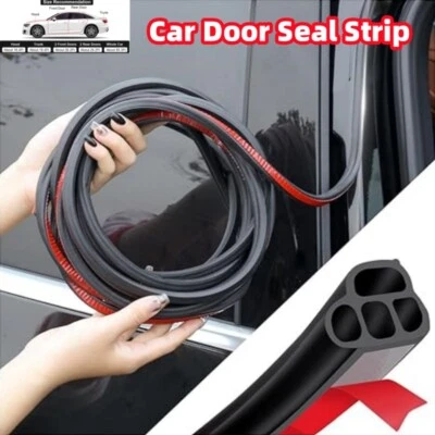 32.8ft Rubber Seal Strip Molding Trim Car Door Edge Lock Protector Weather Strip - Image 1 of 4