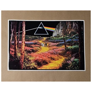 Pink Floyd Wizard of Oz Poster - Dark Side of the Moon Emerald City CHOOSE SIZE - Picture 1 of 2