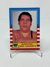 1987 Topps Titan Sports WWF Andre The Giant Card #2 EX
