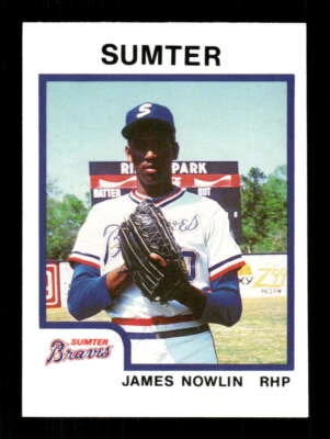 1987 ProCards Sumter Braves 1373 James Nowlin BXCP30 - Image 1 of 2