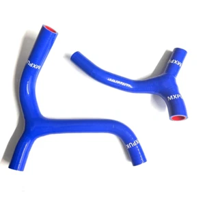 MANGUERAS RADIADOR KX450X 2023 AZUL MXPUK 2023 KX 450X KXF450X MANGUERAS SILICONA (500) - Imagen 1 de 8
