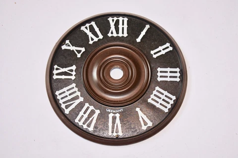 Vintage Cuckoo Clock Plastic Dial Parts Repair project 4 1/4 NOS Made in Germany Cover