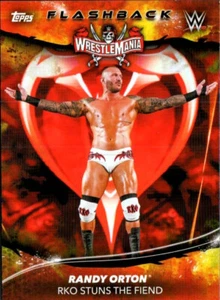2021 Topps WWE Superstars Wrestlemania Flashback #195 Randy Orton - Imagen 1 de 1
