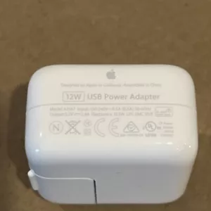 Genuine Apple 12W USB Power Adapter (iPad 4th Gen) - A1401 - Picture 1 of 2