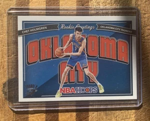 Aros de la NBA Panini 2023 saludos de novato Chet Holmgren RC #2 - Thunder - Imagen 1 de 2