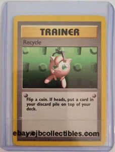 Pokémon RECYCLE Trainer 61/62 1st Edition Fossil - Played 🍒 - Picture 1 of 5