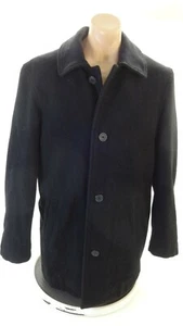 PERRY ELLIS PORTFOLIO MEN'S BLACK WOOL BLEND JACKET SIZE L - Picture 1 of 4