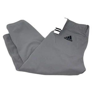 Adidas Womens Softball Pants Elite Knicker Fastpitch Grey LARGE NEW CY2139500 - Picture 1 of 11
