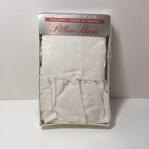 Almohada estándar Sham Tastemaker Stevens blanco polialgodón - Imagen 1 de 5