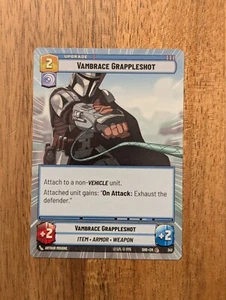 Star Wars Unlimited TCG - SWU - Vambrace Grappleshot Hyperspace - NM Cond - Picture 1 of 1