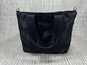 PRESERVES CO "City Brief" Tote Bag, Medium, Nyco Twill, Midnight Black - Picture 1 of 7