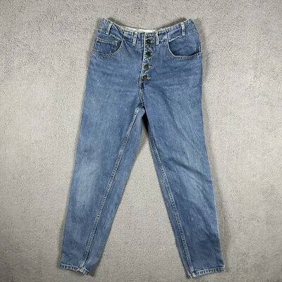 Jeans De Colección GUESS Talla 29 Años 80 90 Botón Mosca tiro alto Mamá Jean Georges Marciano Foto 1 de 4