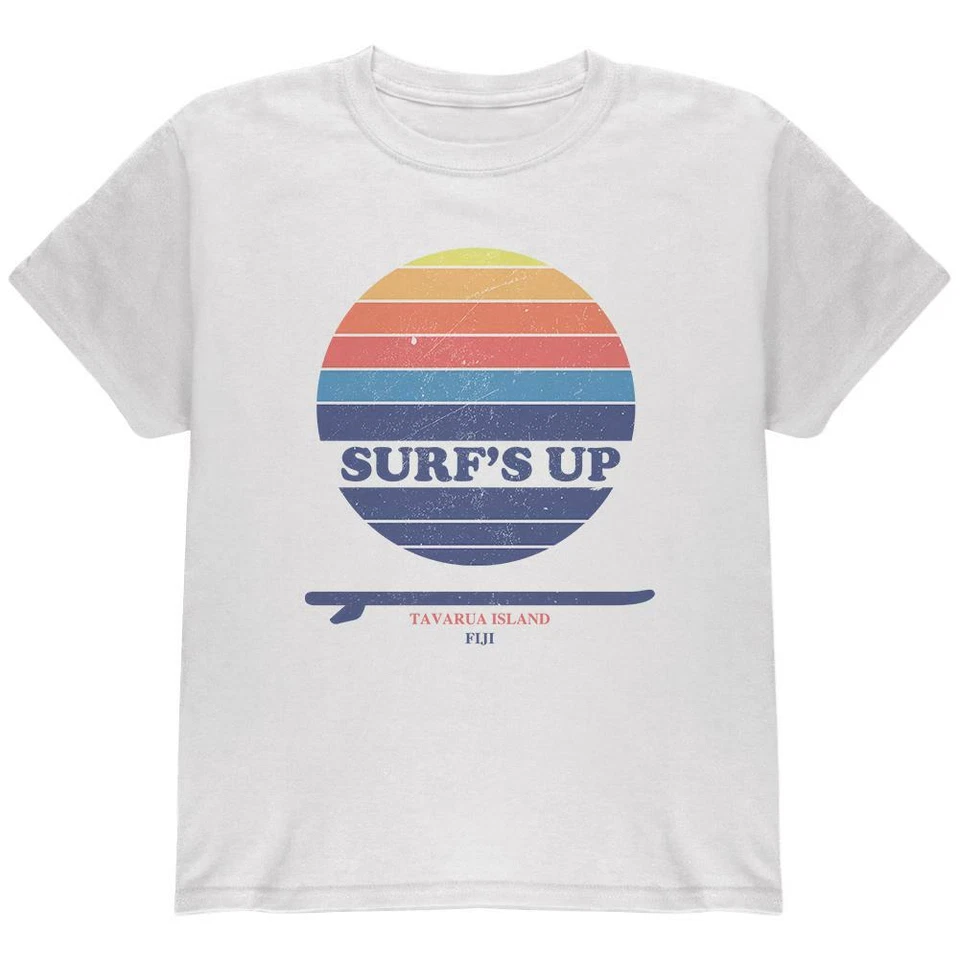 Camiseta Surf's Up Tavarua Island Fiji Juvenil Foto 1 de 1