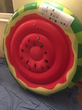 Inflatable Watermelon Pool Float Lilo 1.8m