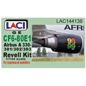 1/144 LACI 144136 GE CF6-80E For Airbus A330 for Revell model kit - Picture 1 of 7