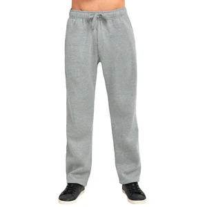 Men's Fleece Sweatpants Heavyweight Cotton with Drawstring and Pockets S-3XL - Picture 1 of 21