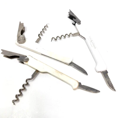 Abridor de botellas de vino Pedrini, Capitano, Phoenix Ware Ware Waiter's Friend 3 piezas, cortador Foto 1 de 4