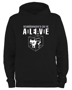 Styletex23 Kapuzenpullover Herren Schroedingers Cat is still alive dead, Science - Bild 1 von 4