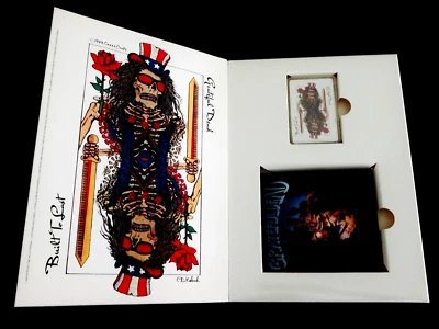 Grateful Dead Dead In A Deck Playing Cards Deluxe CD Picture Disc Built To Last - Image 1 of 4
