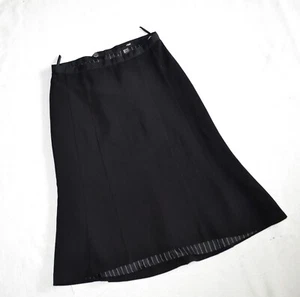 Modischer, toller, schwarzer Rock gefüttert Gr. 34, H&M - Bild 1 von 2