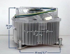 i7 LGA2011 CPU Cooler Heatsink Fan for i7-5820K i7-5930K i7-5960X Processor New - Picture 1 of 5