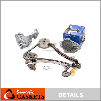 02-11 丰田凯美瑞 Scion 2.4L 定时链油和 AISIN 水泵套件+VVT-i 2AZFE — 第 1/4 张图片